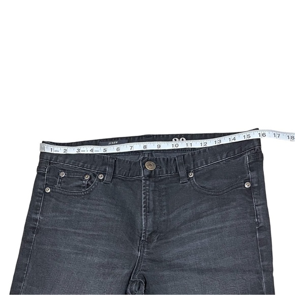 J.Crew Mid Rise ToothPick Charcoal Jeans Size 29 - Picture 10 of 10